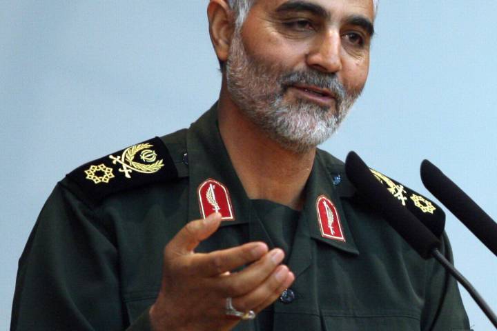 Pictures of General Soleimani