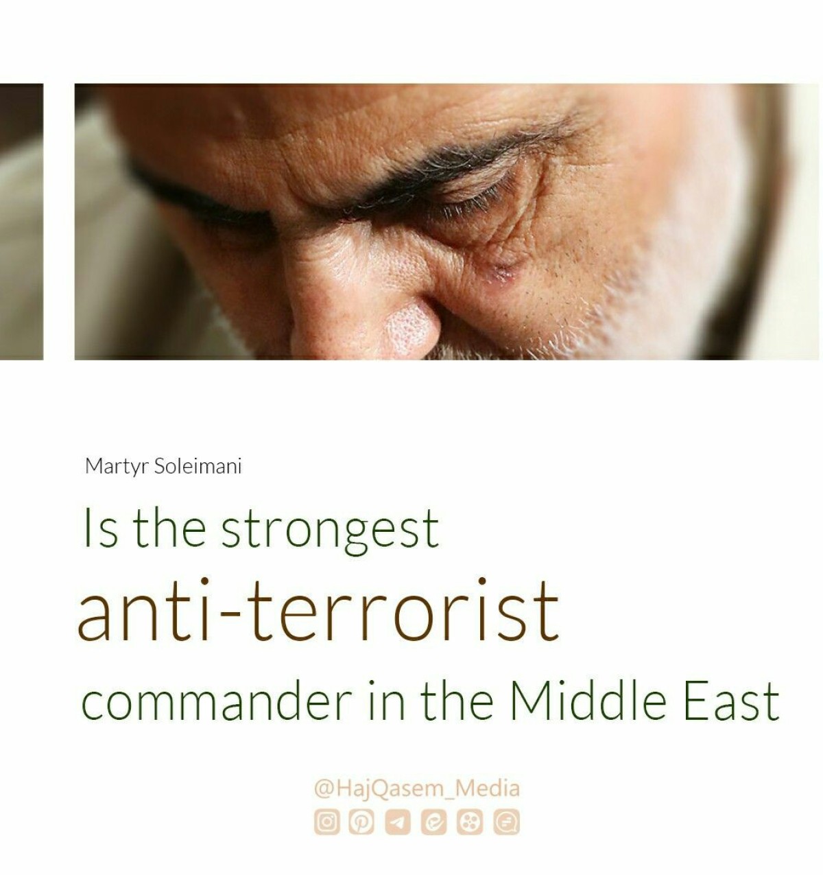  Martyr Soleimani Is the strongest anti-terrorist commander in the Middle East