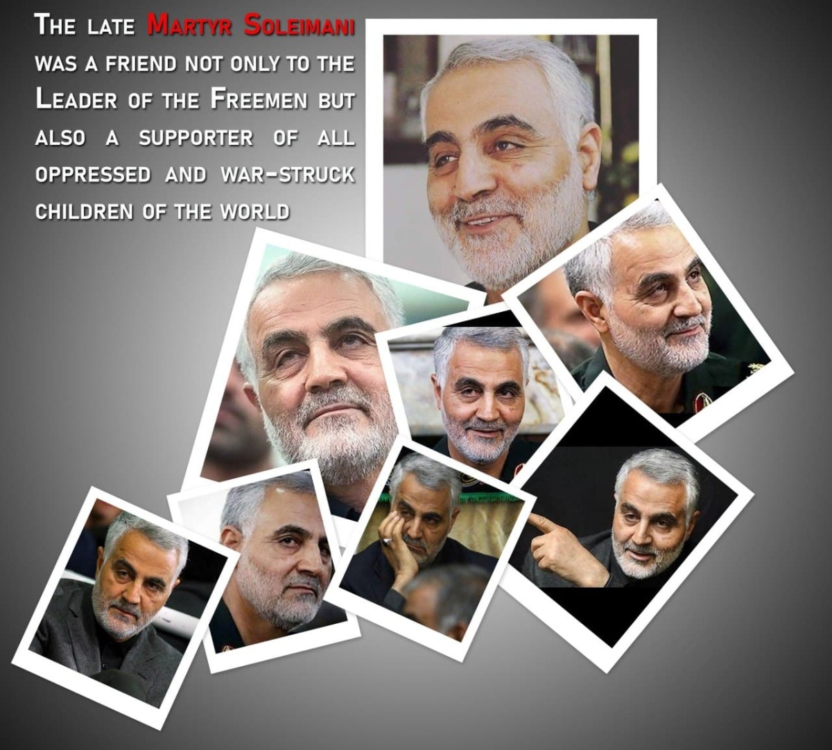  the late Martyr soleimani