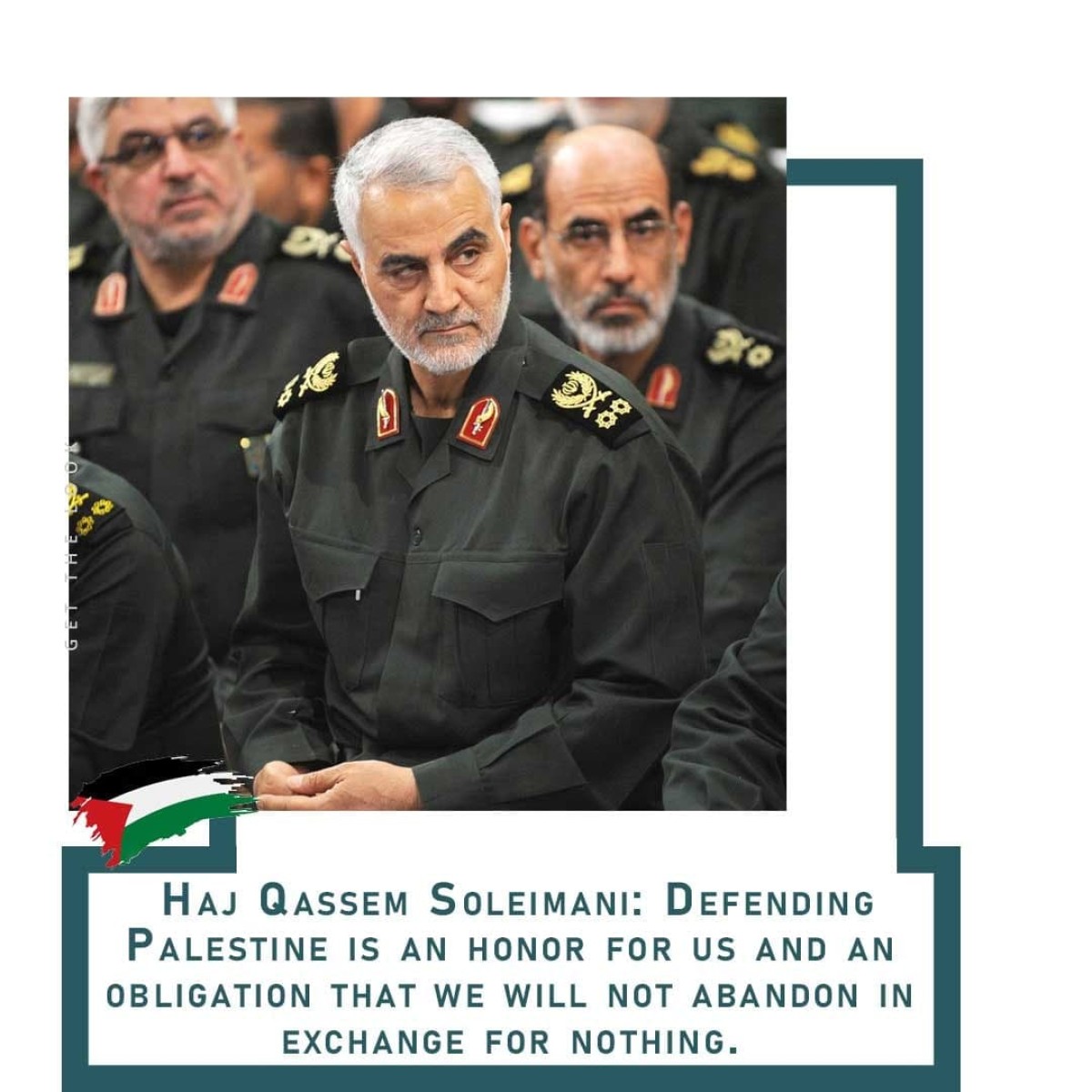  Haj Qassem Soleimani: Defending Palestine is an Honor for us