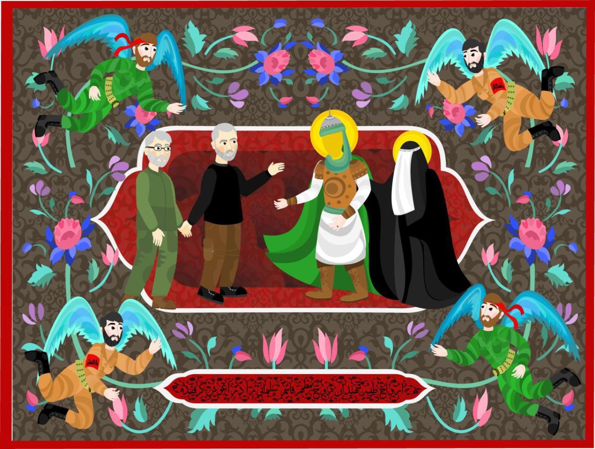 استقبال امام حسین(ع) از قاسم زمان