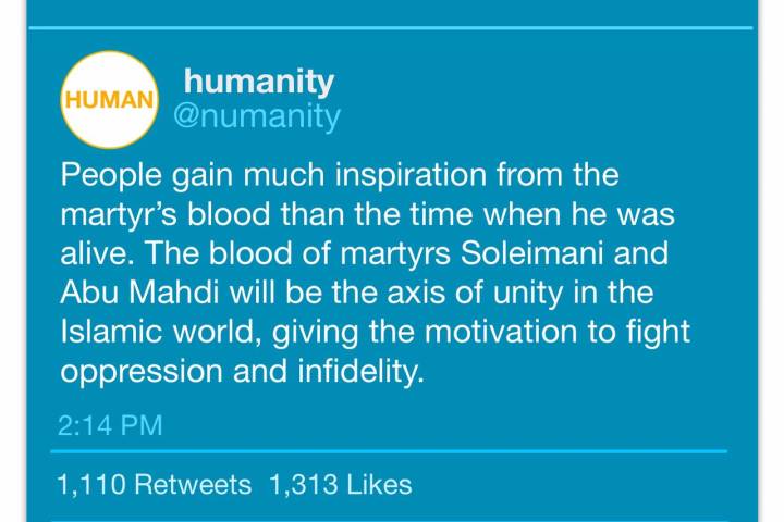 People gain much inspiration from the martyr’s blood than the time when he was alive.