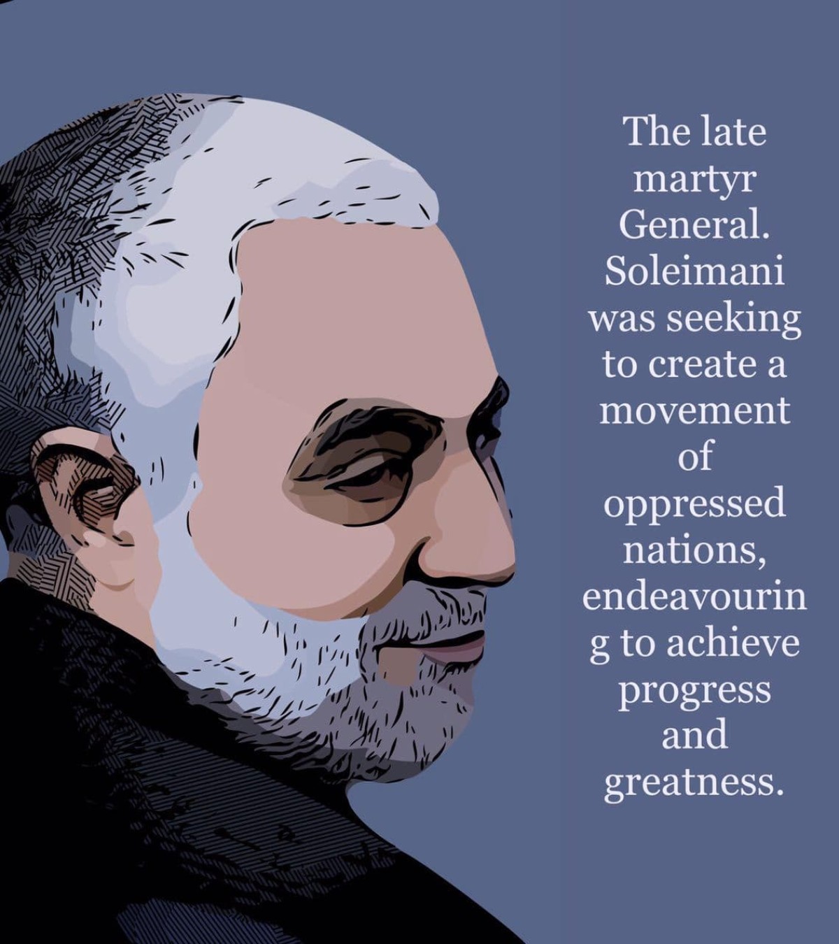  Soleimani was seeking to create a movement of oppressed nations