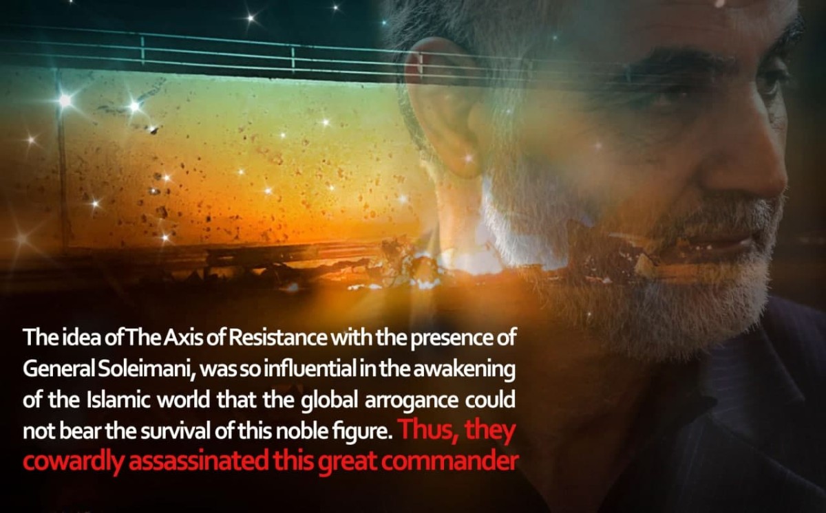  The idea of The Axis of Resistance with the presence of General Soleimani