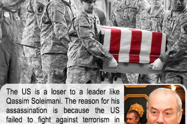The US is a loser to a leader like Qassim Soleimani