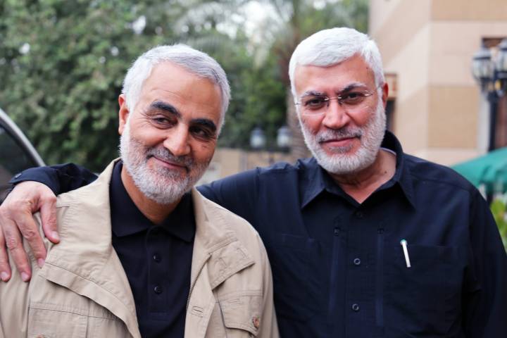 شهید سلیمانی و ابومهدی المهندس