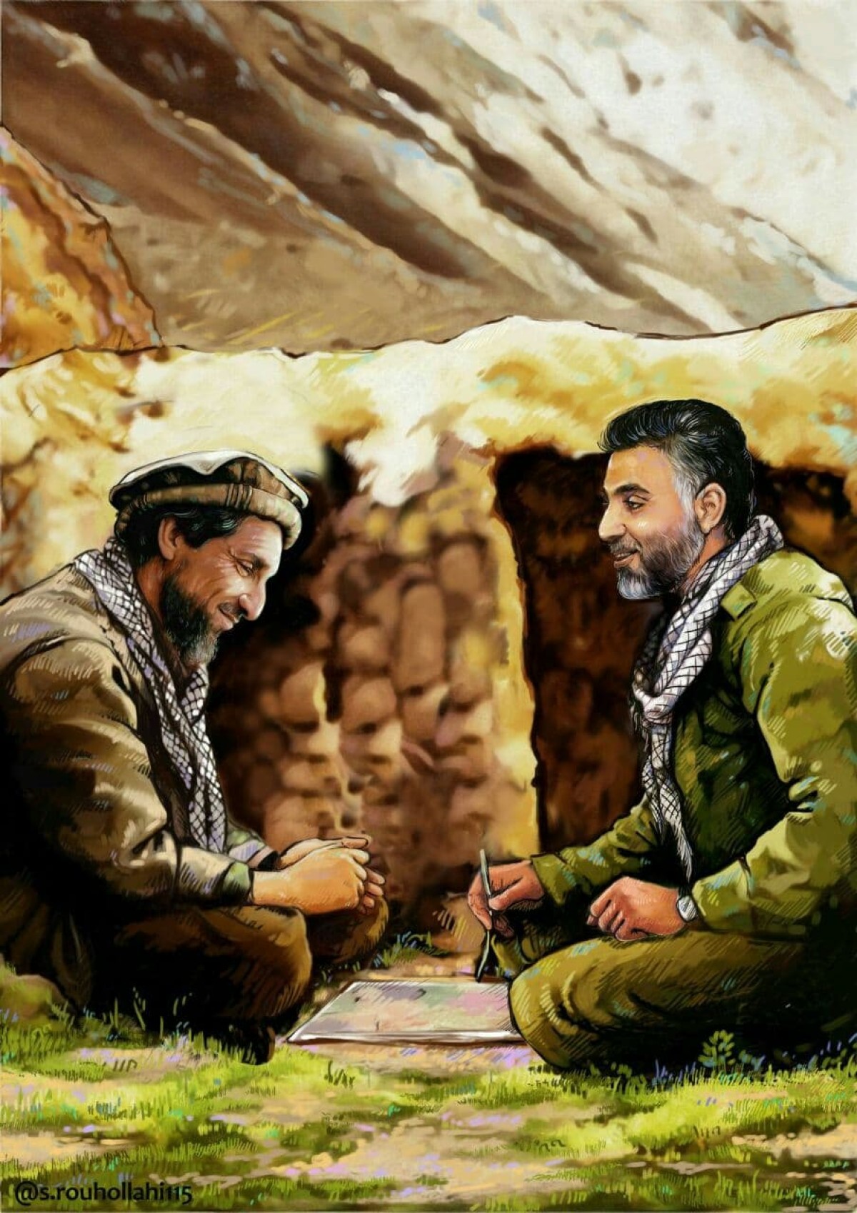  ” دور الجنرال شهيد سليماني والوضع الحالي في أفغانستان “