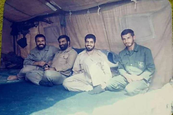  A lesser-seen image of Martyr Haj Qasem Soleimani