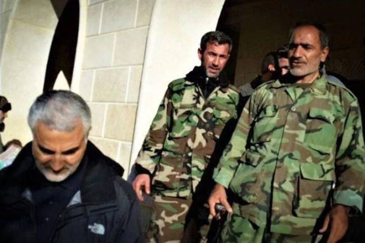  Martyrs   Morad Ali Abbasifar “His body is in the hands of ISIS” And Lt. Gen. Haj Qasem Soleimani With Abu Safdak