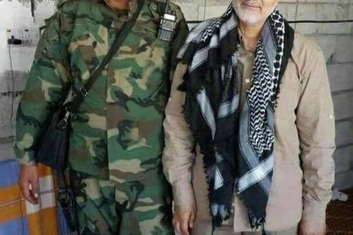  Haj Qasem Salimani and Martyr Abu Asra al-Tarouyi