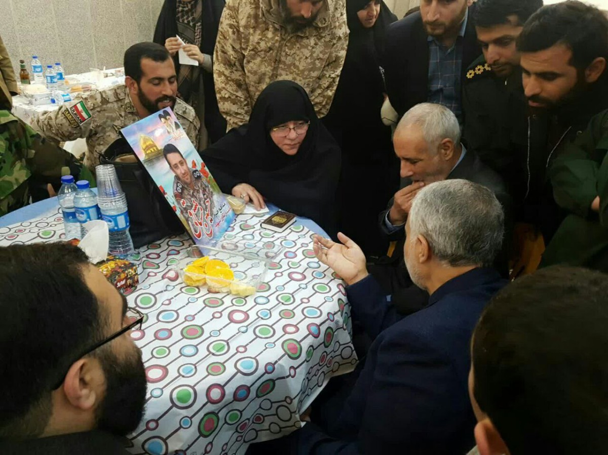 March 2019 A group of families of martyrs met with Haj Qasem Soleimani in The Mosalla of Babylon…