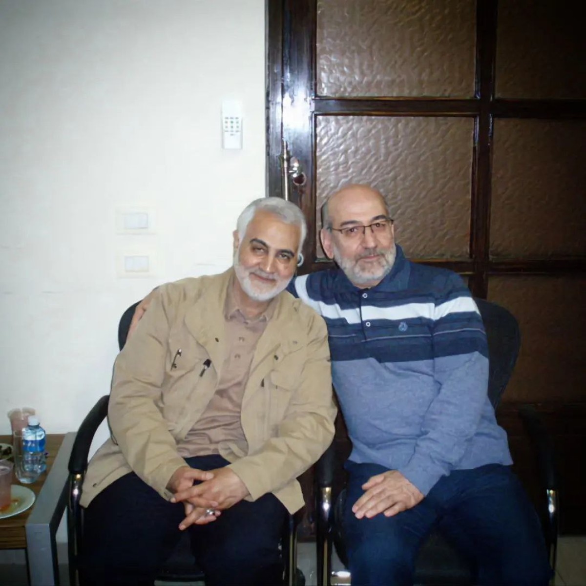 Haj Qasem Soleimani and Ayoub Motaleghzadeh