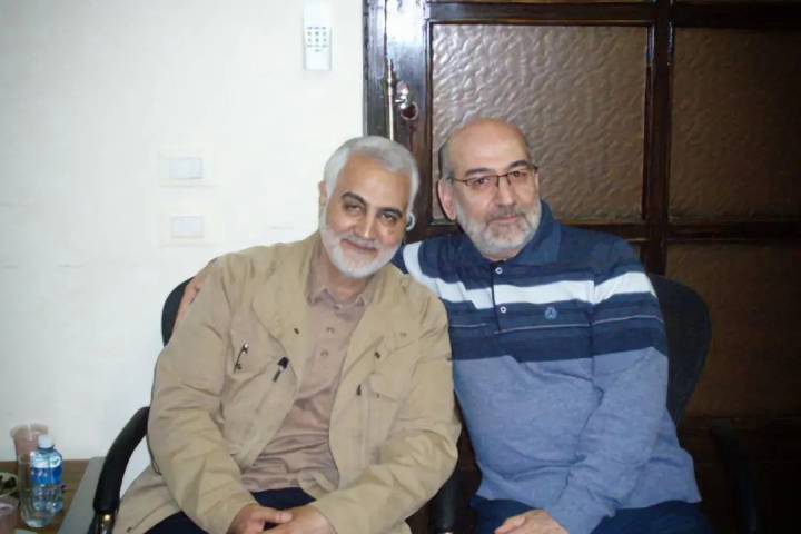 Haj Qasem Soleimani and Ayoub Motaleghzadeh
