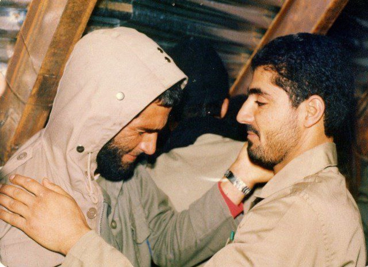Martyrs Reza Abbaszadeh and Haj Qasem