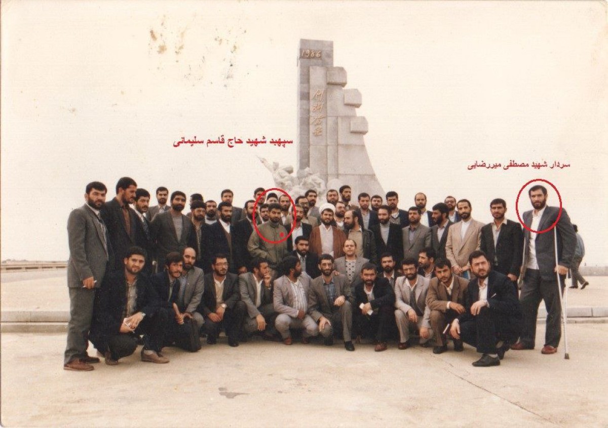 image in North Korea of ​​the martyr Qassem Soleimani and high-ranking leaders in the Revolutionary Guard