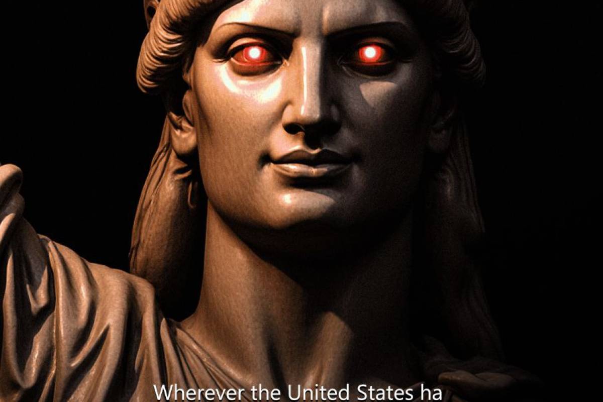 CREATING INSECURITY IS INHERENT TO THE UNITED STATE AND THE ARROGANT POWERS