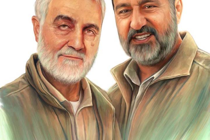 ” حاج قاسم والسيد رضي “