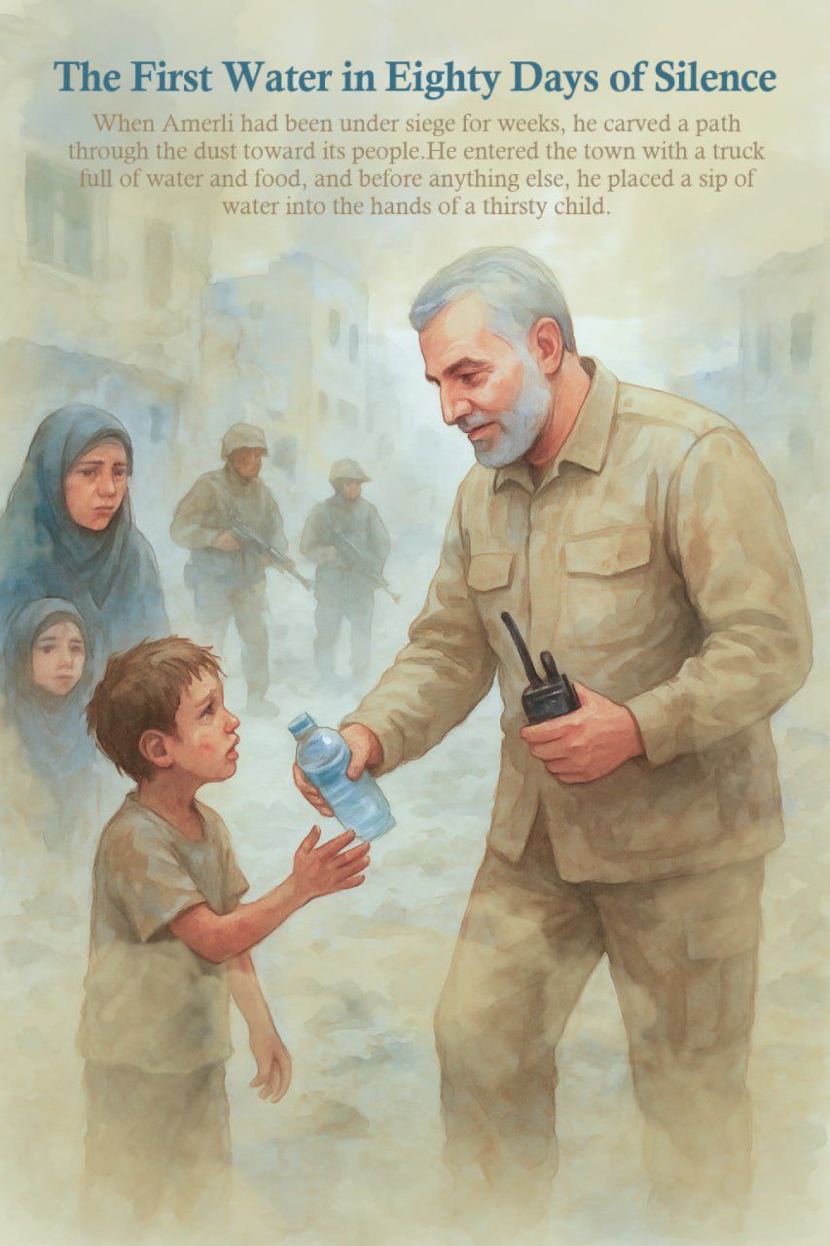 he First Water in Eighty Days of Silence