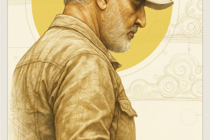 مردی پاک از جنس آسمان