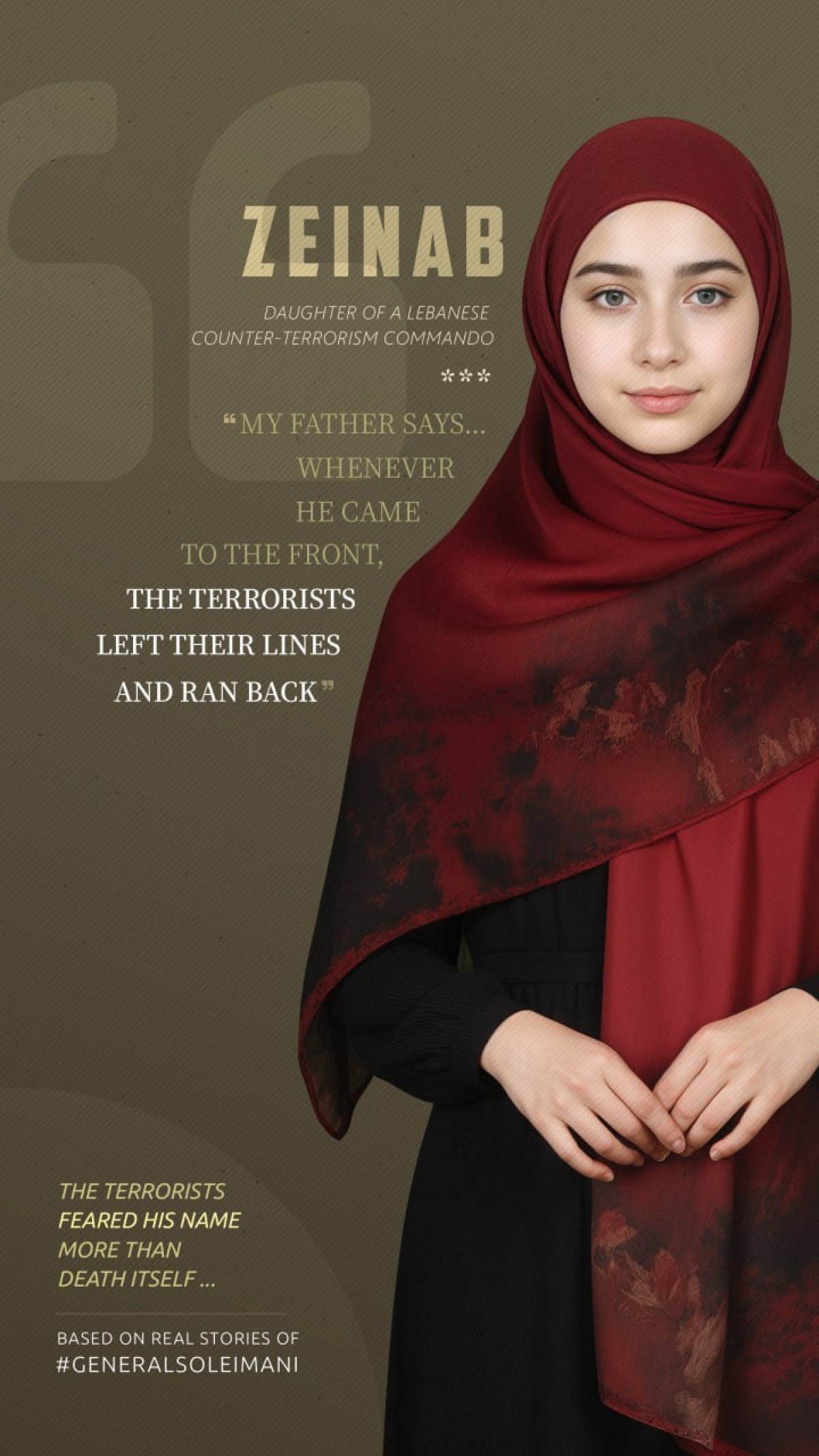 THE TERRORISTS LEFT THEIR LINES AND RAN BACK