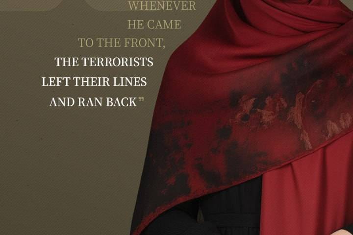 THE TERRORISTS LEFT THEIR LINES AND RAN BACK