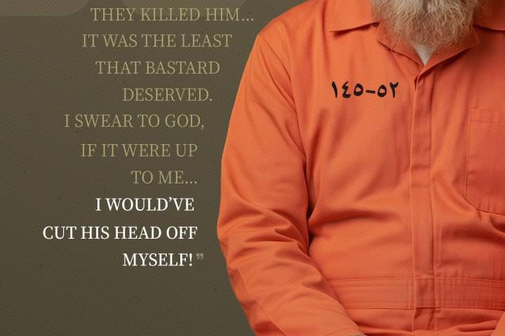 I WOULD'VE CUT HIS HEAD OFF MYSELF