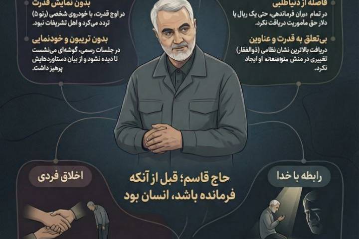 عظمت او از انسان بودنش آغاز شد