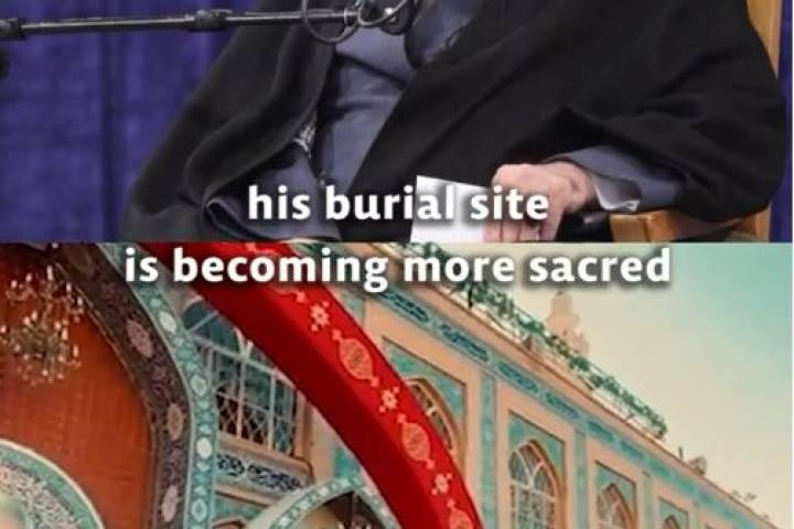 General Soleimani's burial site is becoming more sacred and more revered with each passing year